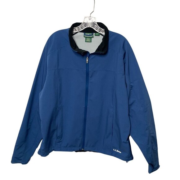 L.L.Bean Men’s Blue Full-Zip Lightweight Jacket Water-Resistant Size X-Large - Picture 10 of 10